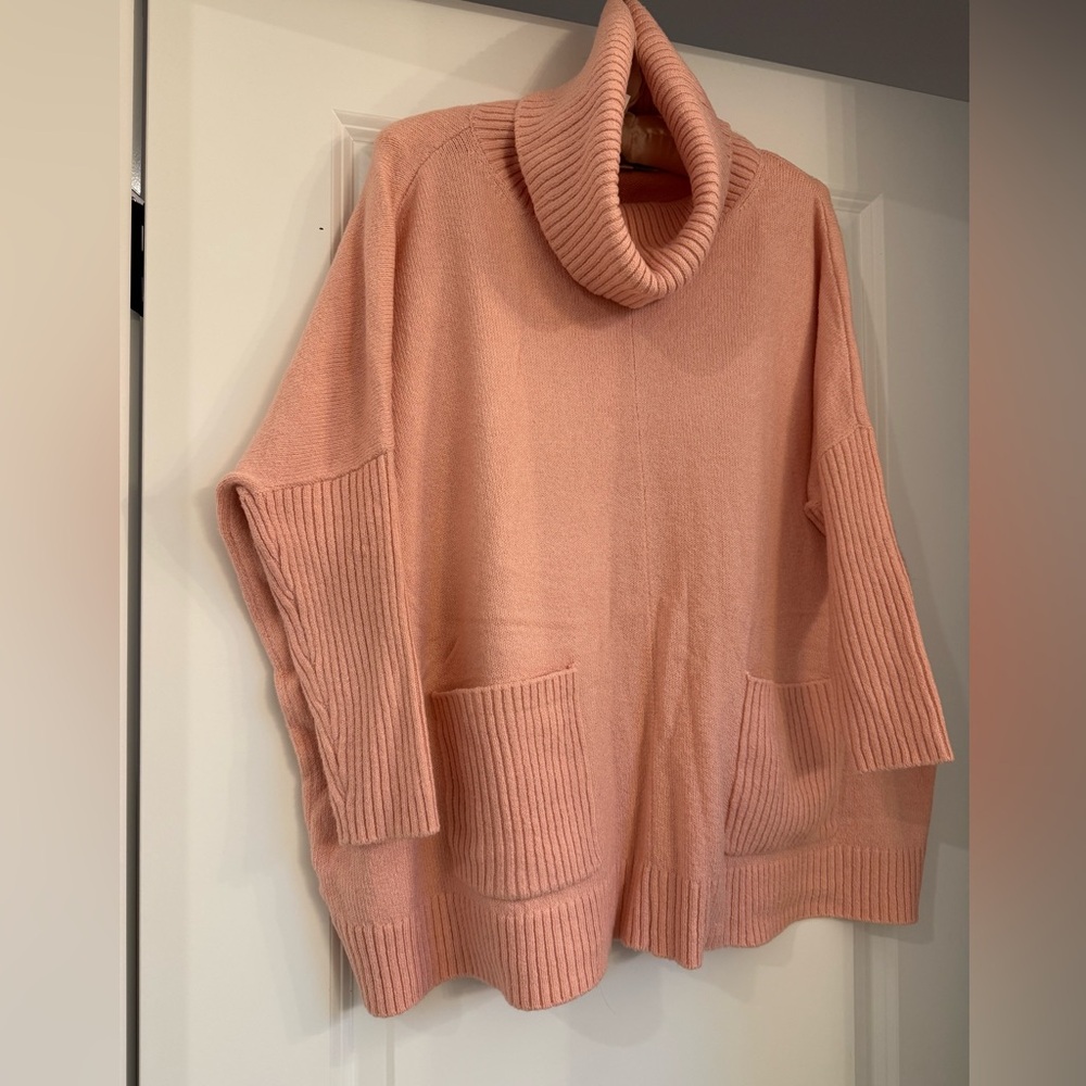 LOFT Poncho Sweater - Picture 2 of 2